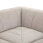Langham Channeled 5-Piece Sectional - Napa Sandstone