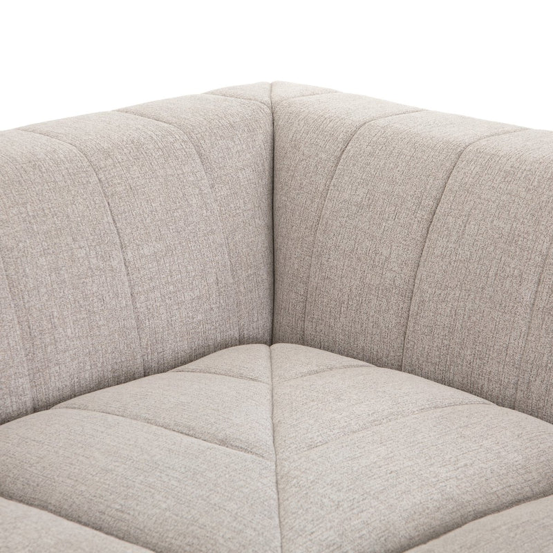 Langham Channeled 5-Piece Sectional - Napa Sandstone