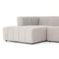Langham Channeled 5-Piece Sectional - Napa Sandstone