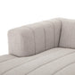 Langham Channeled 5-Piece Sectional - Napa Sandstone