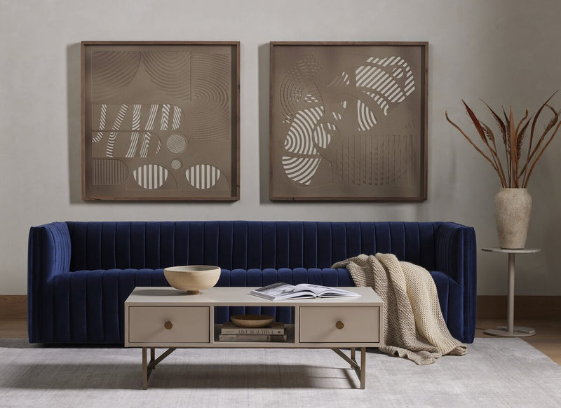 Augustine Sofa - Sapphire Navy