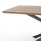 Spider Dining Table - Bright Brass Clad