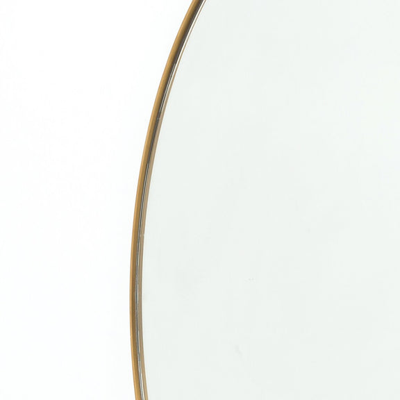 Bellvue Round Mirror - Polished Brass