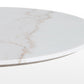 Powell Dining Table - White Marble