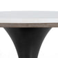Powell Dining Table - White Marble