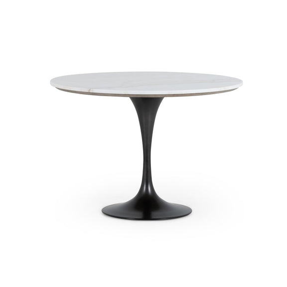 Powell Dining Table - White Marble