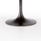 Evans Oval Dining Table - Reclaimed Burnt Oak