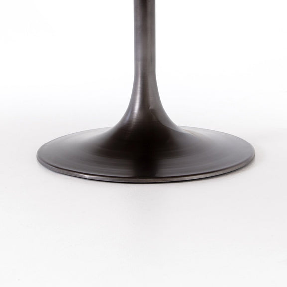 Evans Oval Dining Table - Reclaimed Burnt Oak
