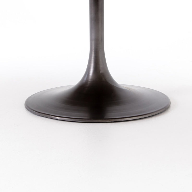 Evans Oval Dining Table - Reclaimed Burnt Oak