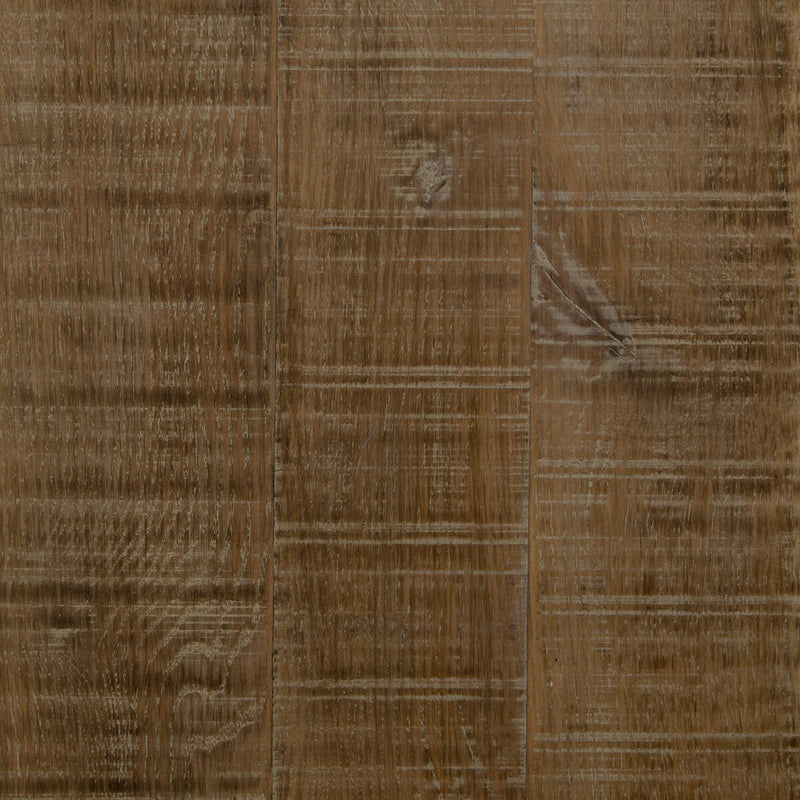 Evans Round Dining Table - Reclaimed Burnt Oak