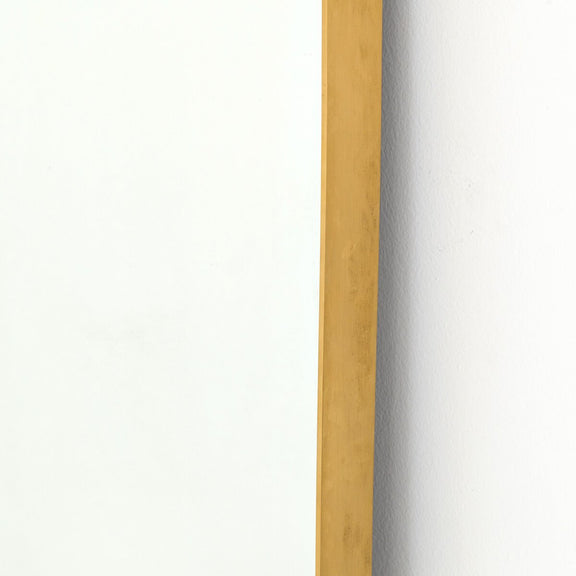 Bellvue Floor Mirror - Polished Brass