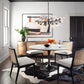 Powell Dining Table - White Marble