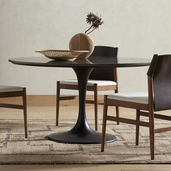 Powell Dining Table - Bluestone