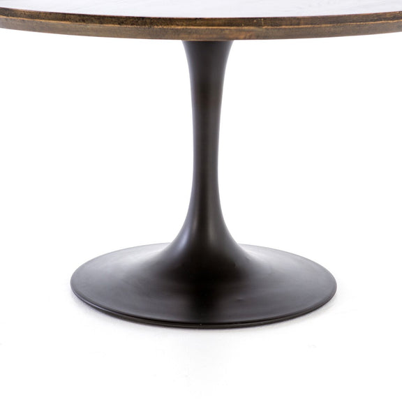 Powell Dining Table - English Brown Oak