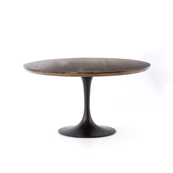 Powell Dining Table - English Brown Oak