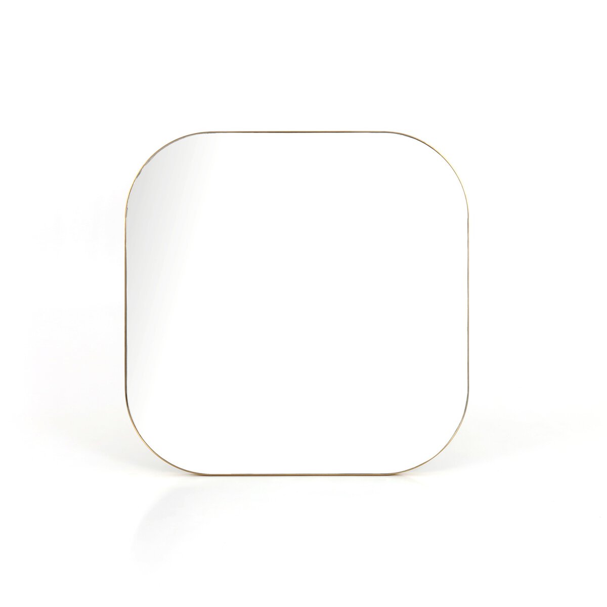 Bellvue Square Mirror - Polished Brass