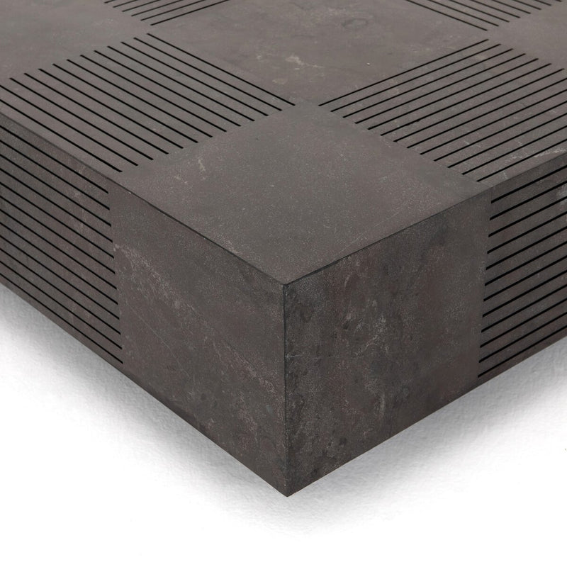 Masera Rectangular Coffee Table - Bluestone