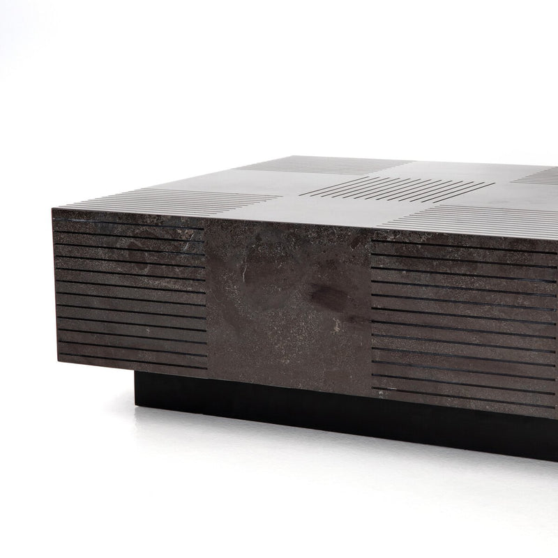 Masera Rectangular Coffee Table - Bluestone