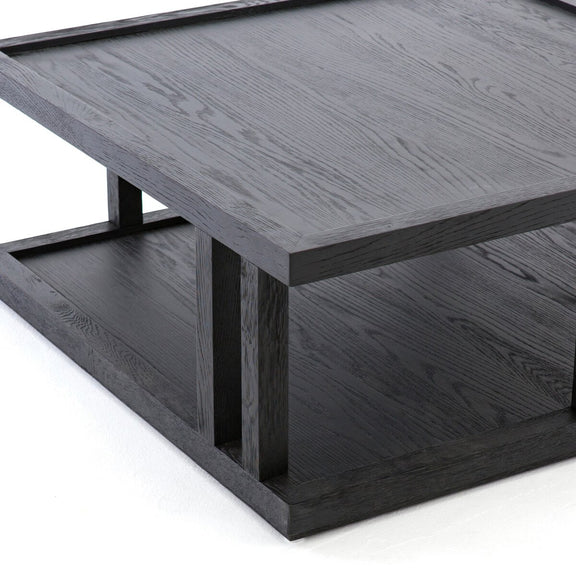 Charley Coffee Table - Drifted Black
