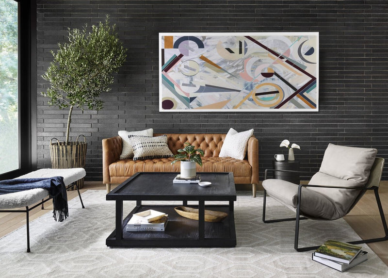 Charley Coffee Table - Drifted Black