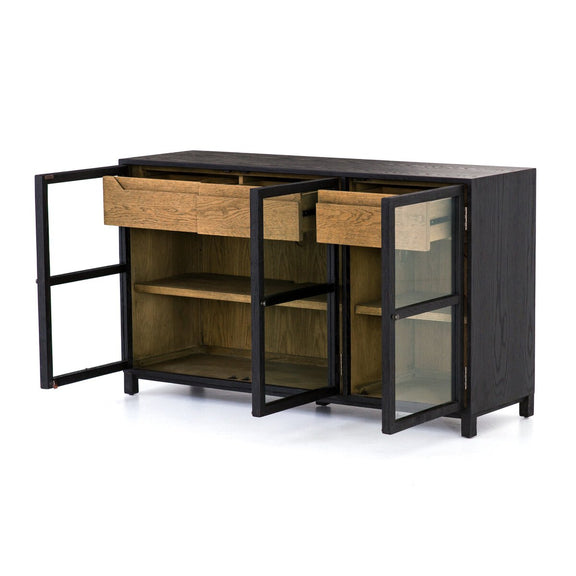 Millie Sideboard - Drifted Oak Solid
