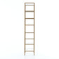 Helena Brass Bookcase - Worn Brass