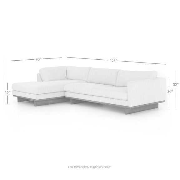 Everly Sectional - Irving Taupe