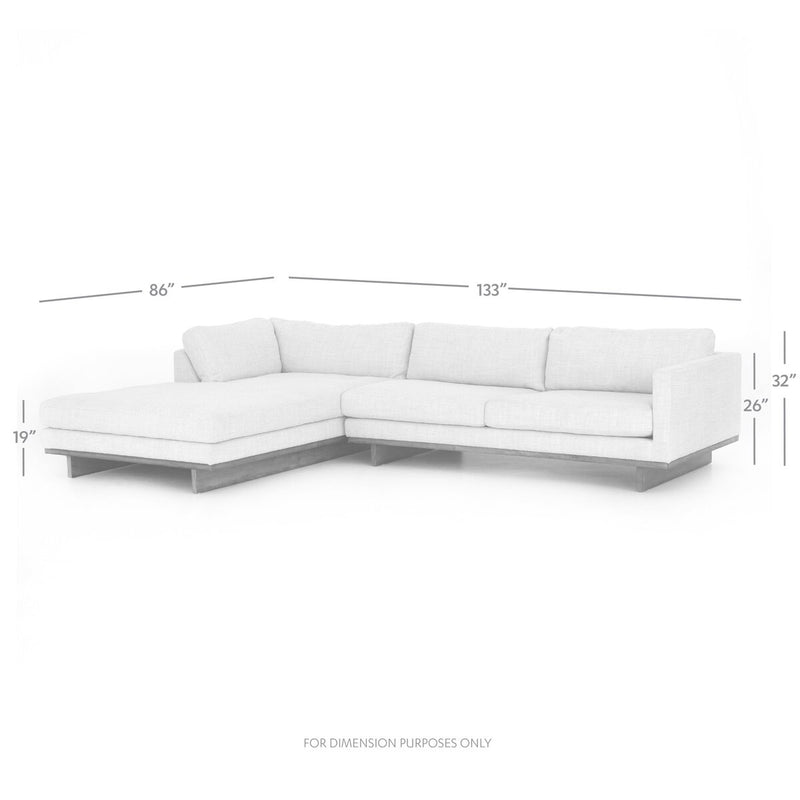Everly Sectional - Irving Taupe
