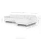Everly Sectional - Irving Taupe