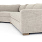 Boone 3-Piece Sectional - Thames Coal