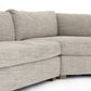 Boone 3-Piece Sectional - Thames Coal
