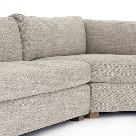 Boone 3-Piece Sectional - Thames Coal