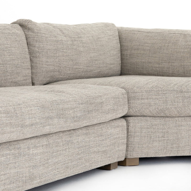 Boone 3-Piece Sectional - Thames Coal