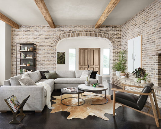 Boone 3-Piece Sectional - Thames Coal