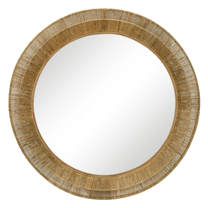 Collins Large Jute Mirror in Natural