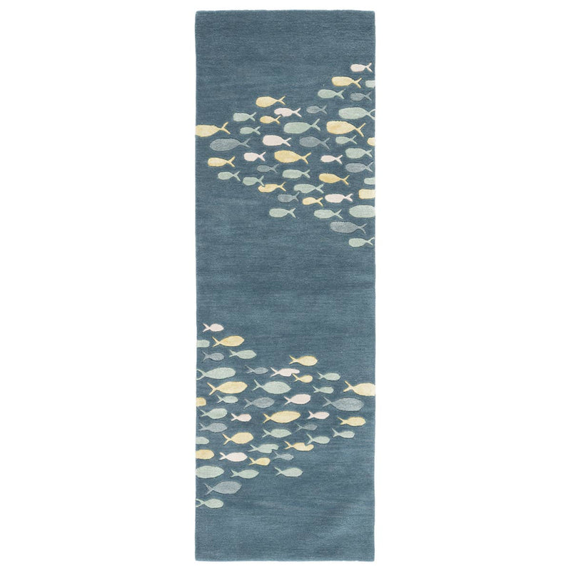 Schooled Rug in Harbor