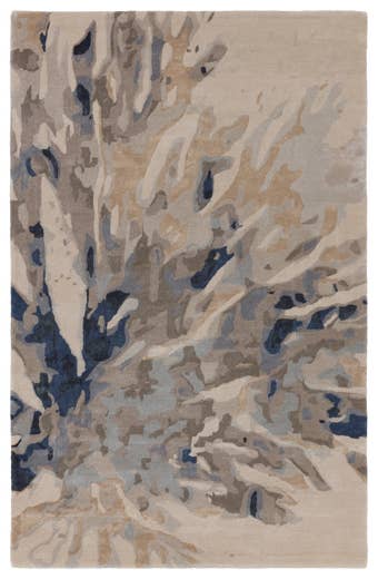 Atoll Rug in Dark Denim
