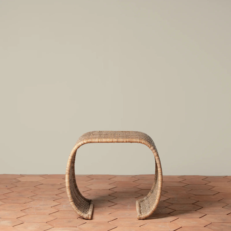 Healdsburg Wicker Side Table