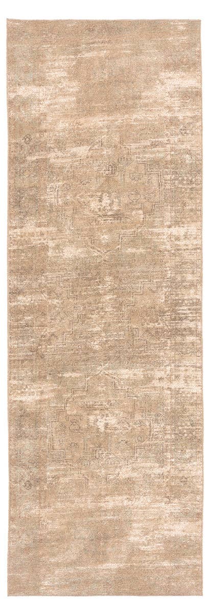 Leshni Rug in Pale Khaki