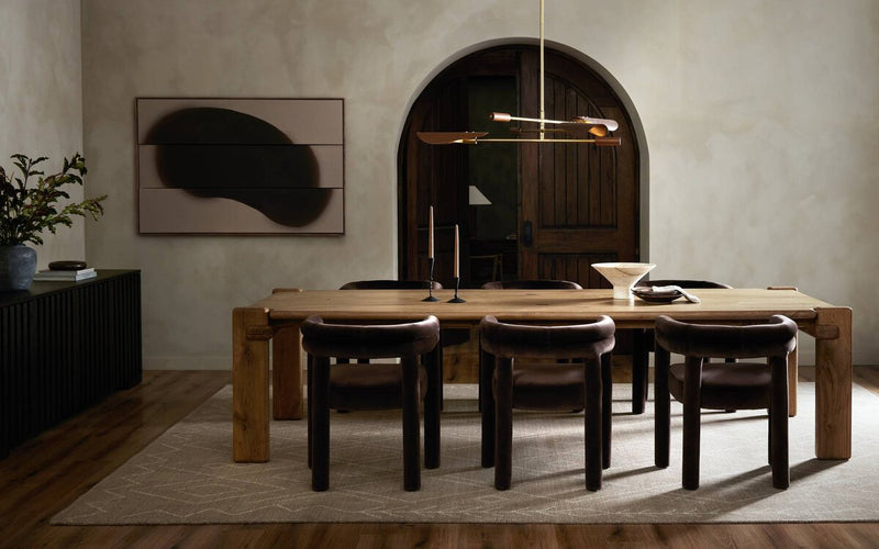 Rift by FH Art Studio - Rustic Walnut Floater