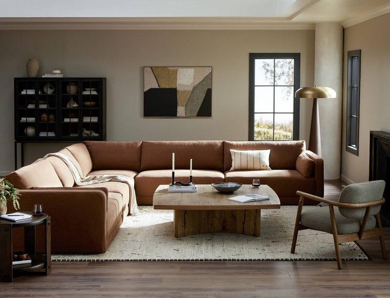 Griffin Floor Lamp - Russet Mango