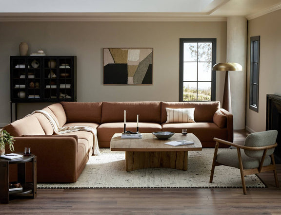 Textile 5 by Raoul Morren - White Oak Floater