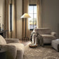 Neville Floor Lamp - Matte Black Cast Aluminum