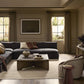 Leo Media Console - Rustic Grey