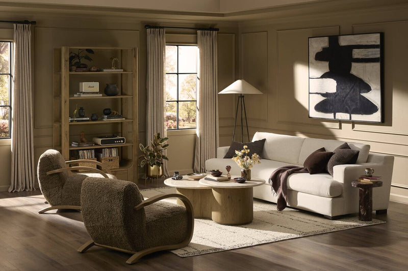 Crispin Sofa - Crypton Nomad Snow