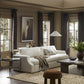Louise Accent Stool - Crypton Wayfarer Sienna