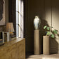 Tycho Pedestal - Brown Oak Veneer