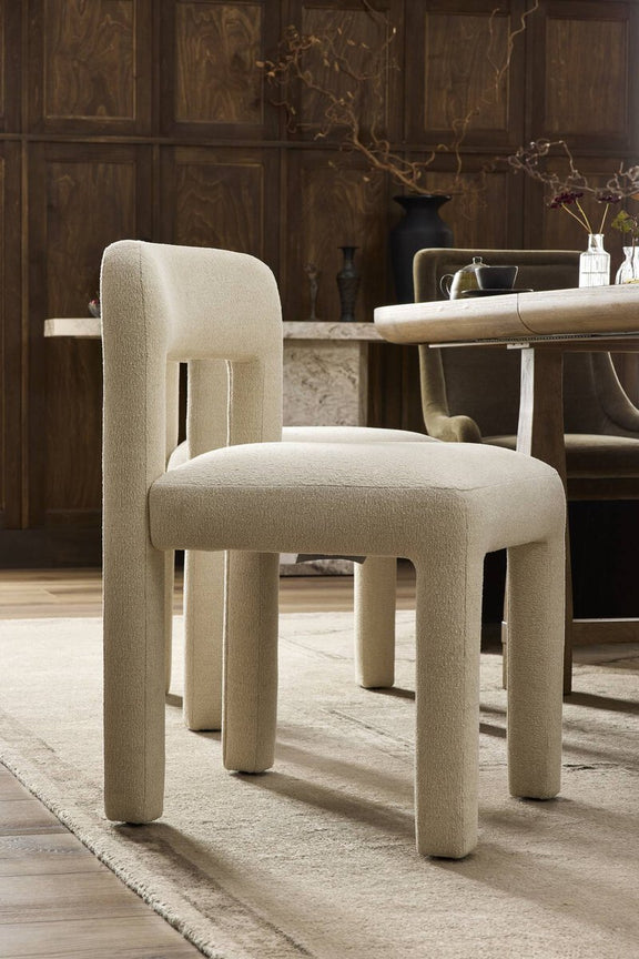 Rodin Dining Chair - Crypton Wayfarer Snow