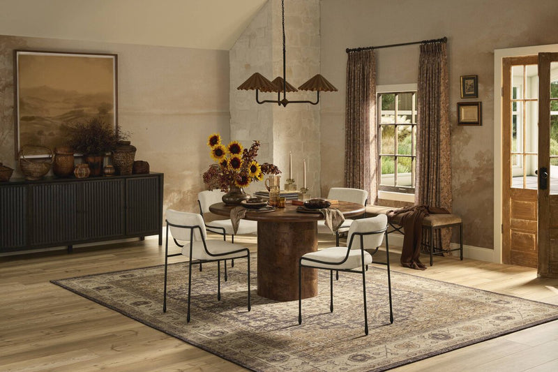 Nettie Dining Chair - Crypton Nomad Snow