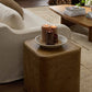 Talessi End Table - Wheat Medium Burl Oak
